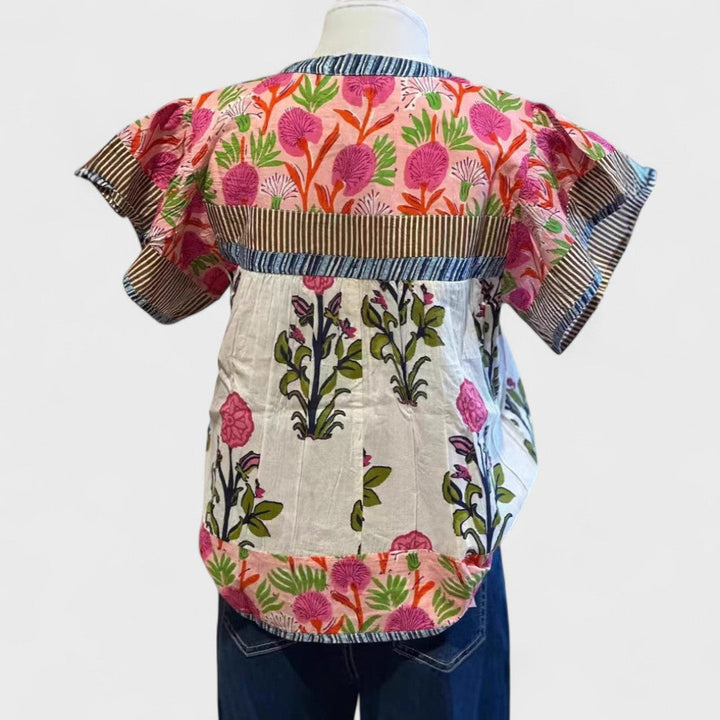 Ουριέλα - Κεντημένη Μποχο Μπλούζα