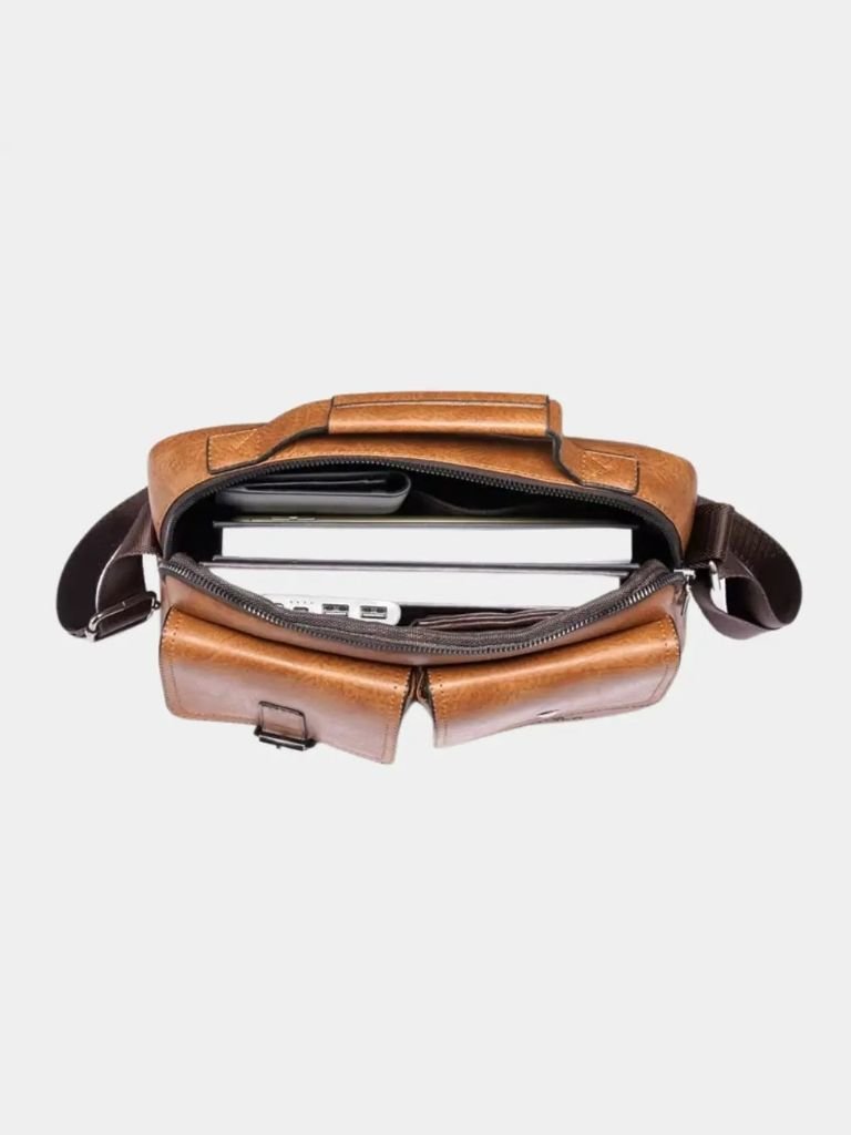 Oliver™ | Ρετρό Τετράγωνη Τσάντα Ώμου