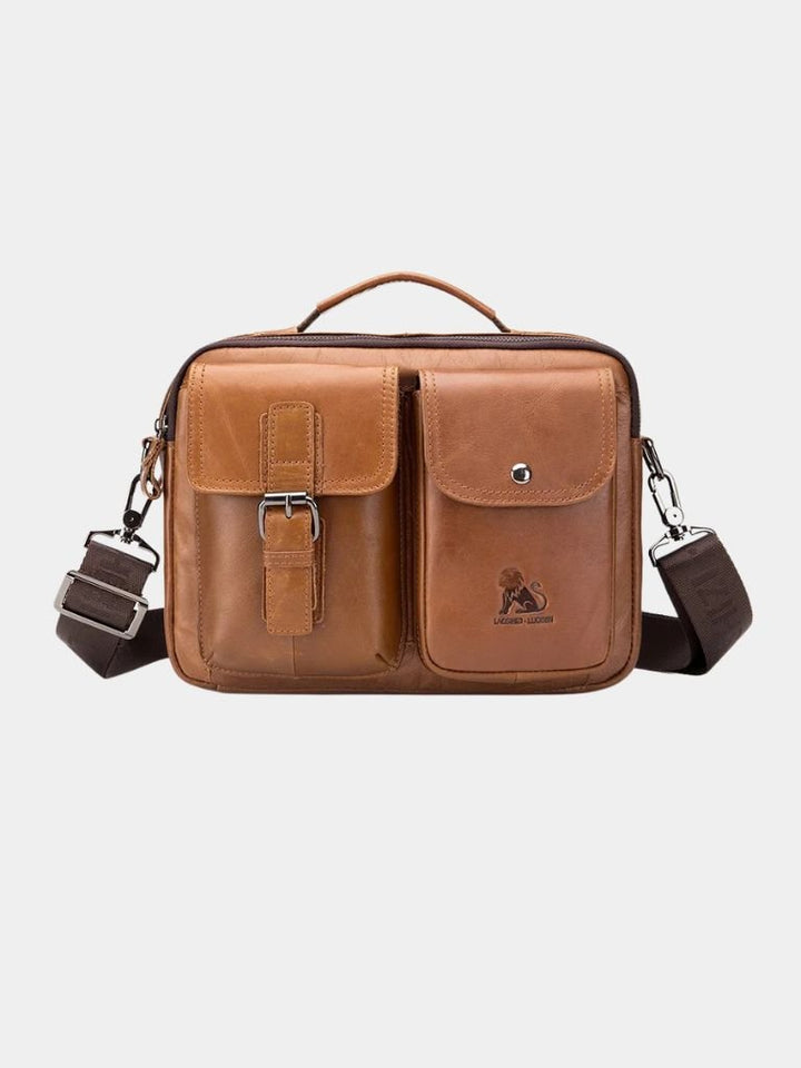 Oliver™ | Ρετρό Τετράγωνη Τσάντα Ώμου