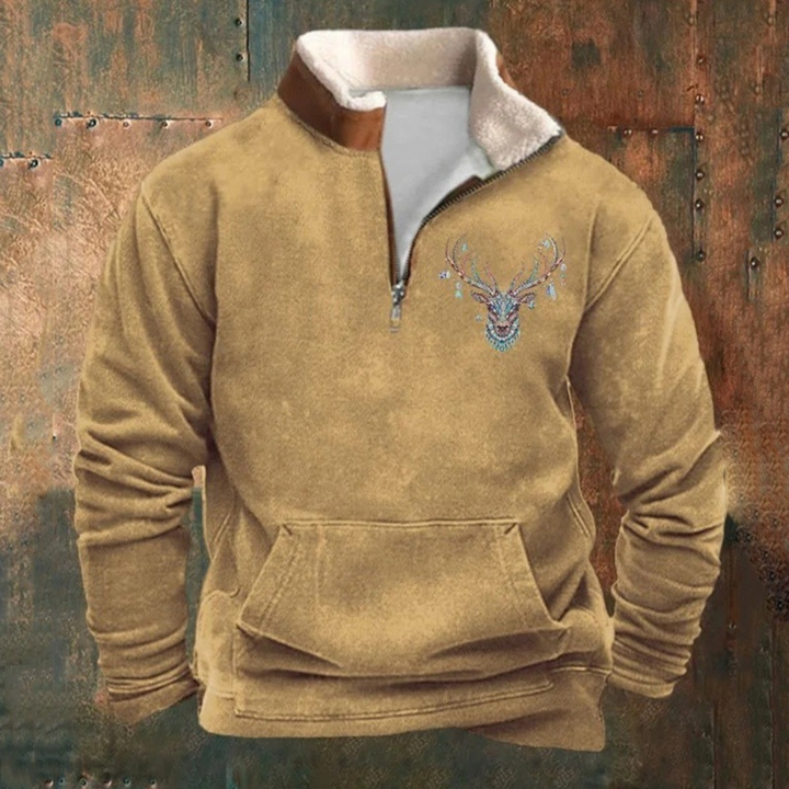 Pierre™ | Στυλάτη φλις ζακέτα με φερμουάρ