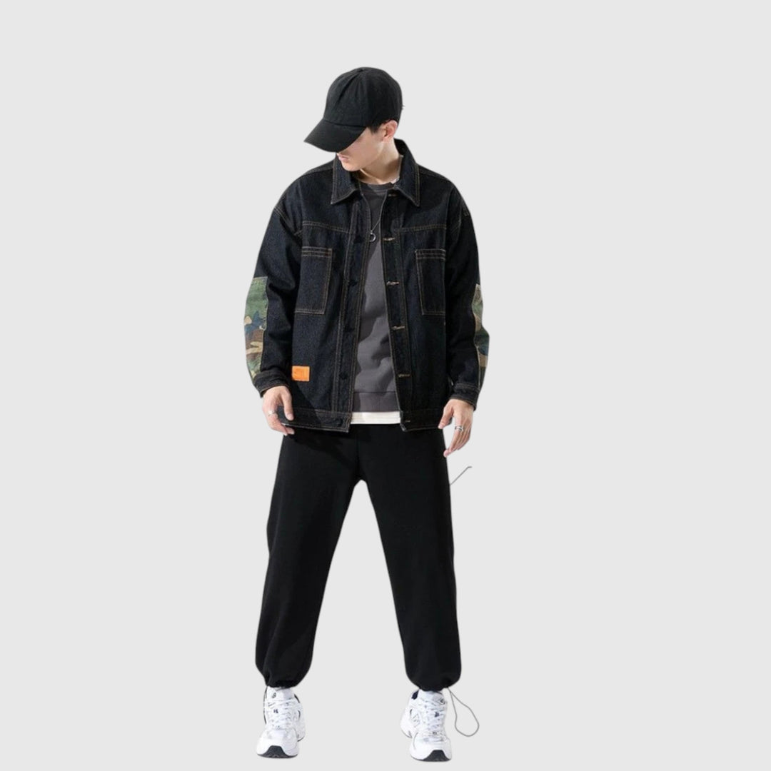 Βαλερί-Ανδρικό τζιν μπουφάν