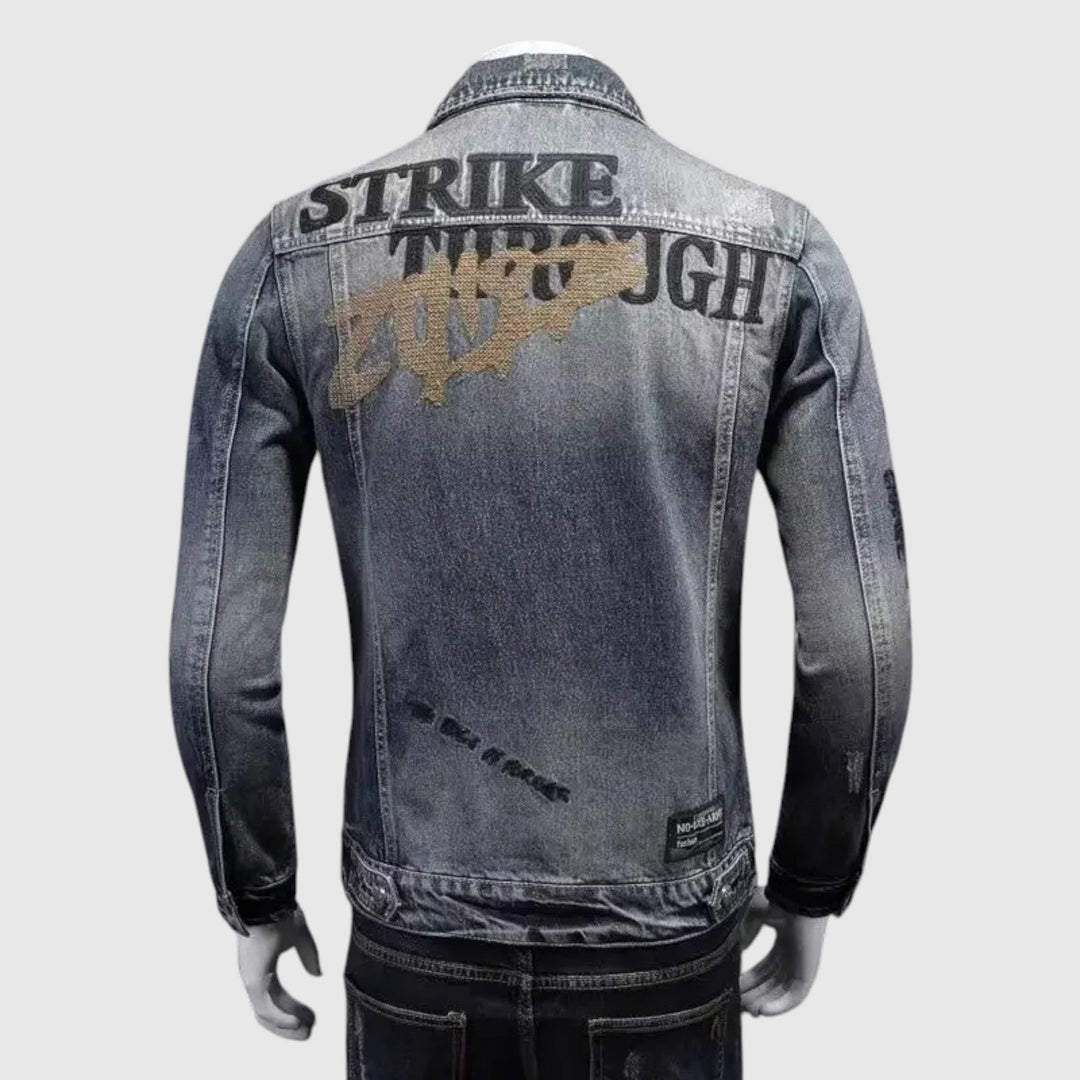 Γιώργος - Ανδρικό τζιν μπουφάν