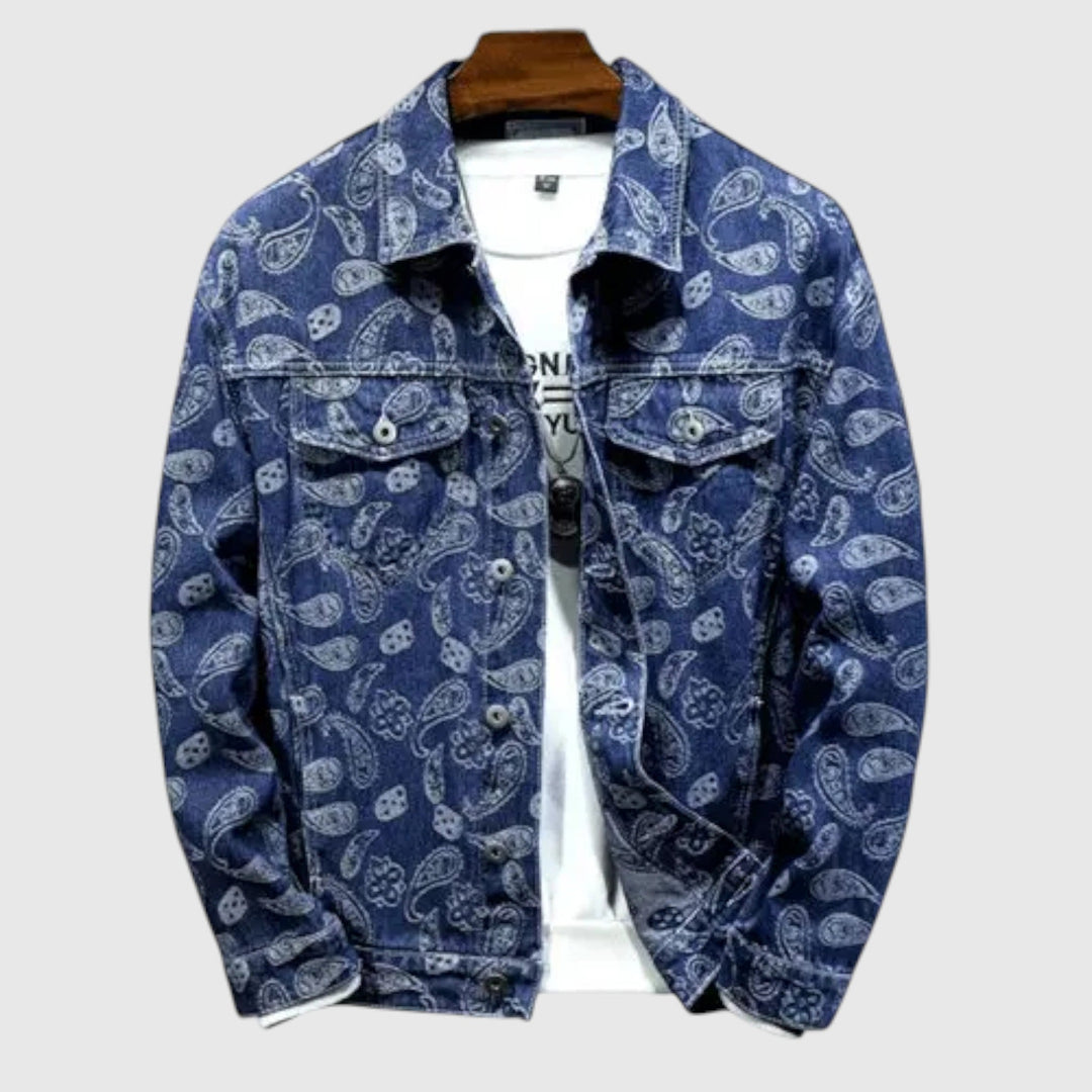 Τζον - Ανδρικό τζιν μπουφάν