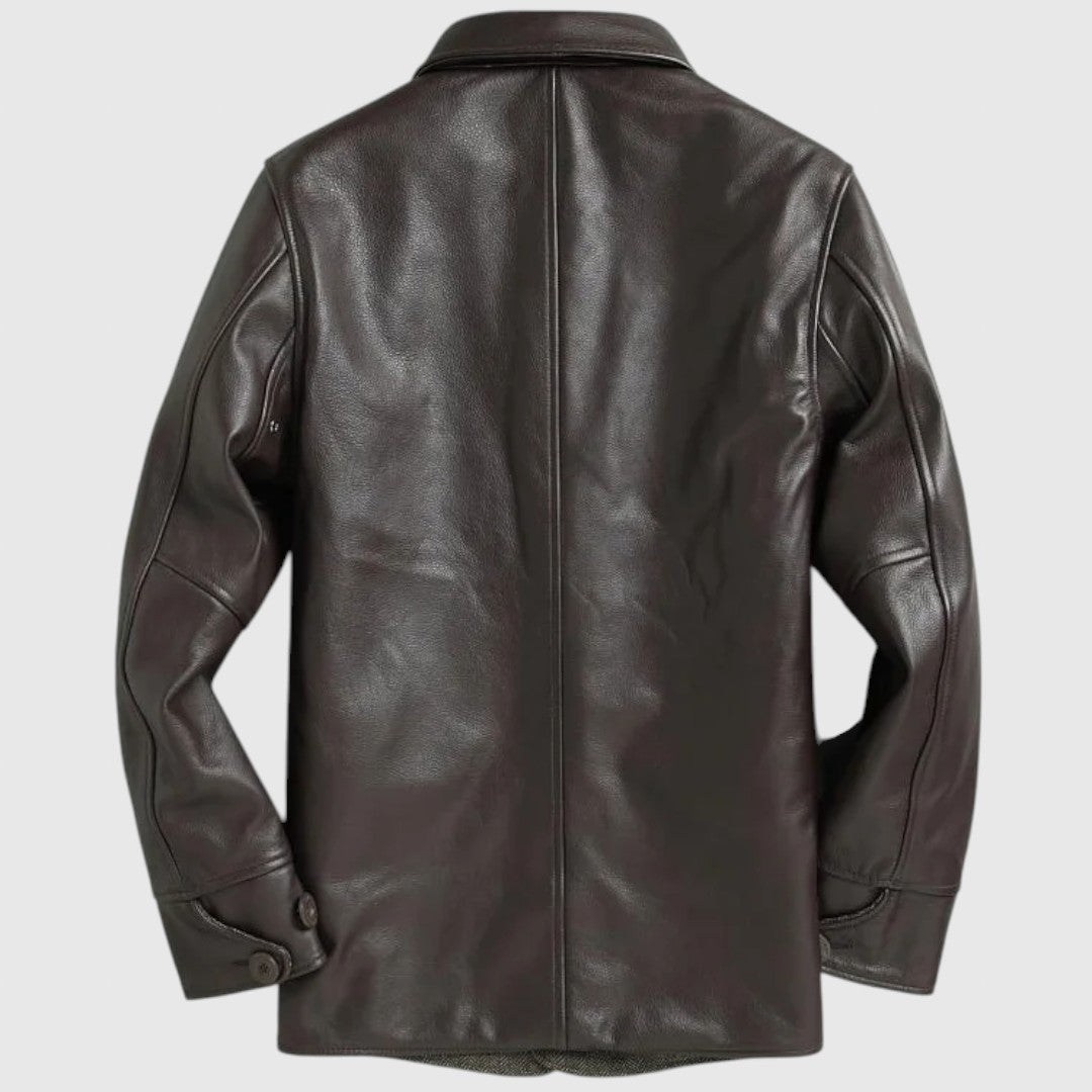 Τόντορ - Δερμάτινο παλτό