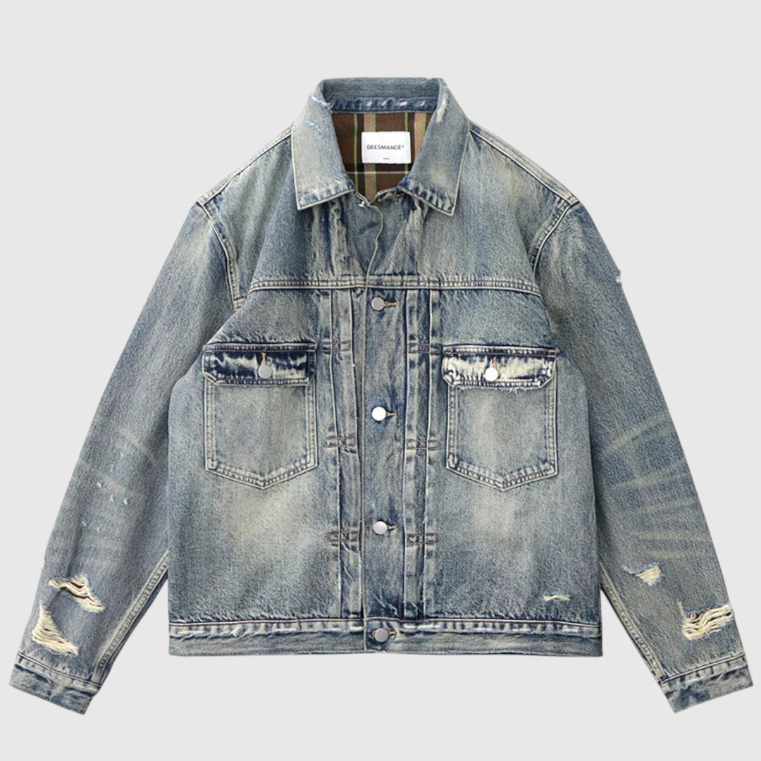 Λούκας - Ανδρικό τζην μπουφάν