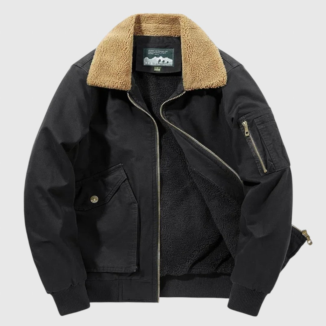 Βαλεντίν - παλτό με δέρμα από αρνί