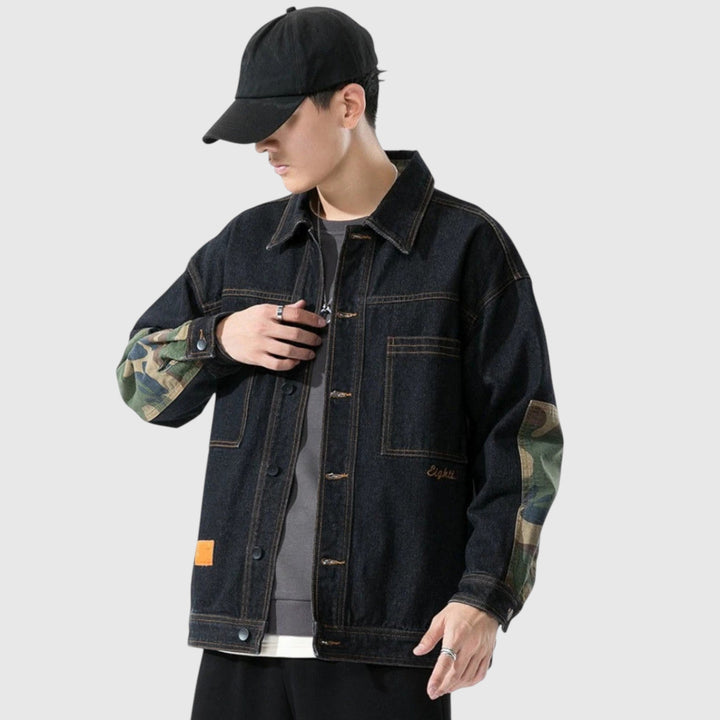 Βαλερί-Ανδρικό τζιν μπουφάν