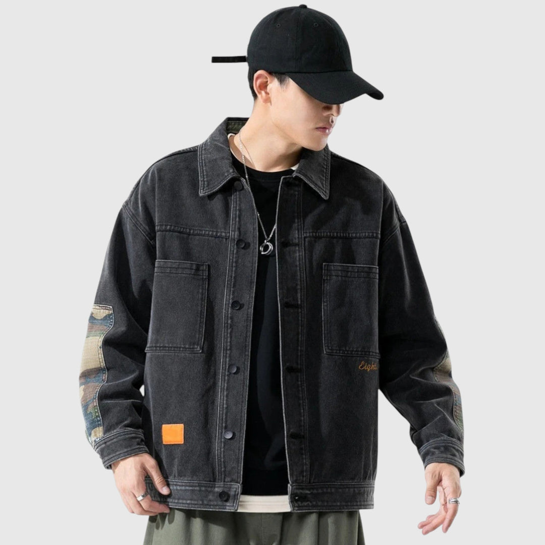 Βαλερί-Ανδρικό τζιν μπουφάν