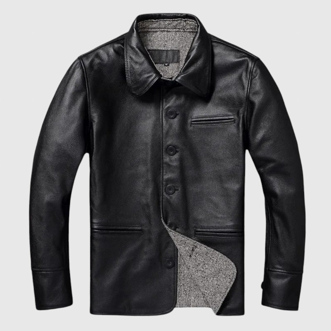 Τόντορ - Δερμάτινο παλτό