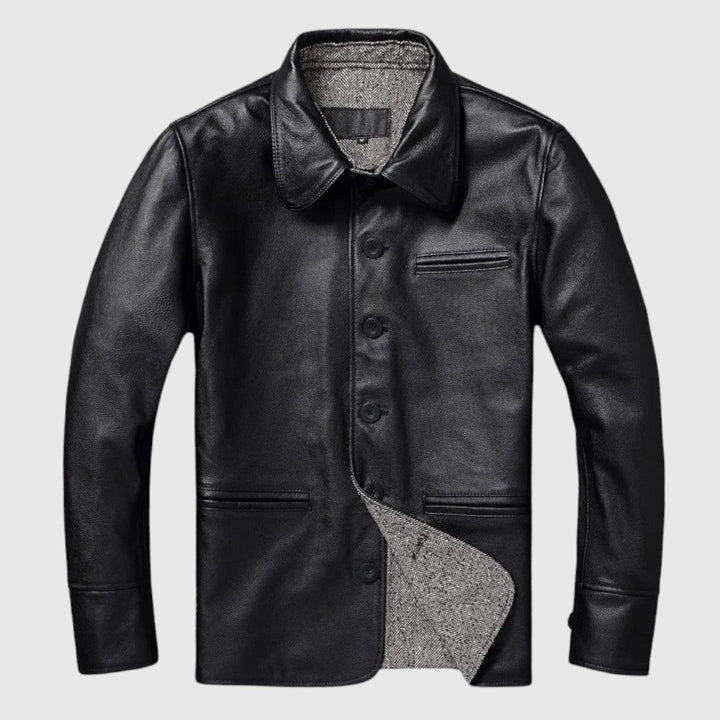 Τόντορ - Δερμάτινο παλτό