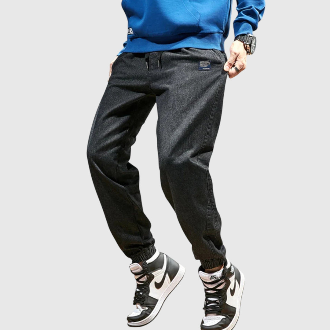 Κομψά τζιν παντελόνια jogger