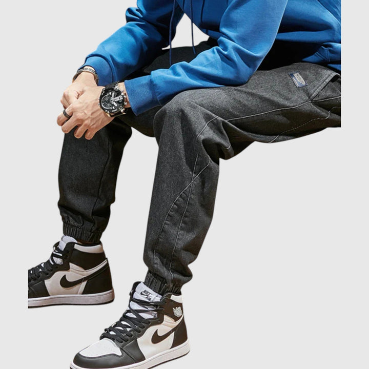 Κομψά τζιν παντελόνια jogger