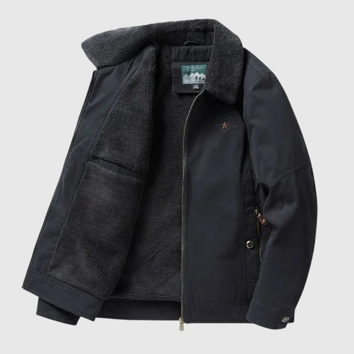 Μάρτιν - καθημερινό παλτό με δέρμα