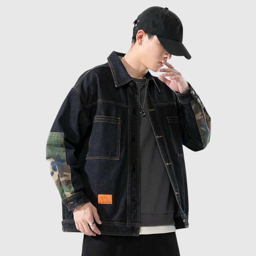 Βαλερί-Ανδρικό τζιν μπουφάν