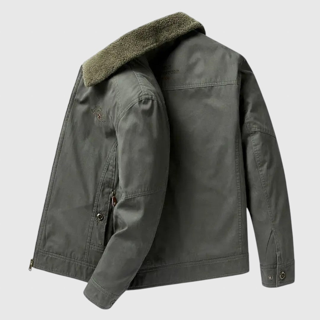 Μάρτιν - καθημερινό παλτό με δέρμα