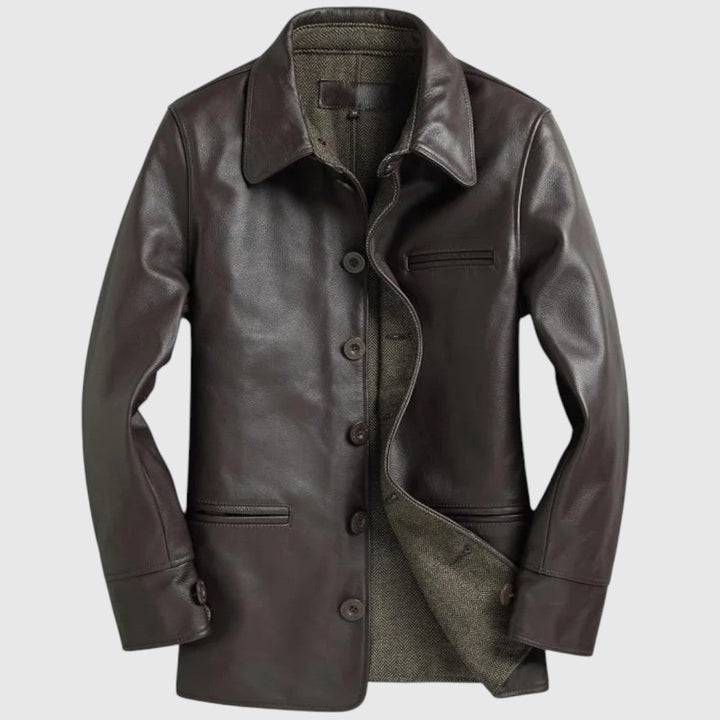 Τόντορ - Δερμάτινο παλτό