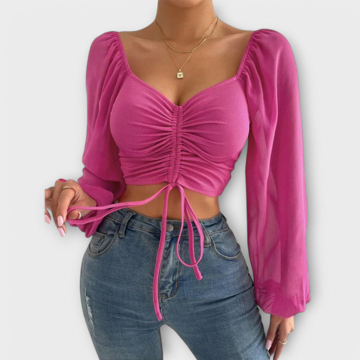 Ζακλίν - Πολυλειτουργική βραδινή μπλούζα