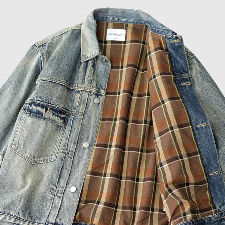 Λούκας - Ανδρικό τζην μπουφάν