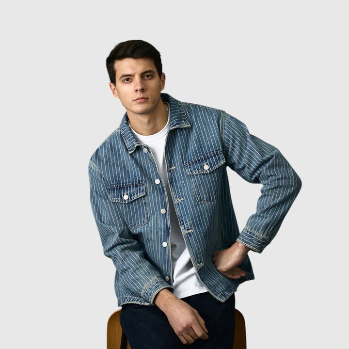 Ανδρικό τζιν μπουφάν