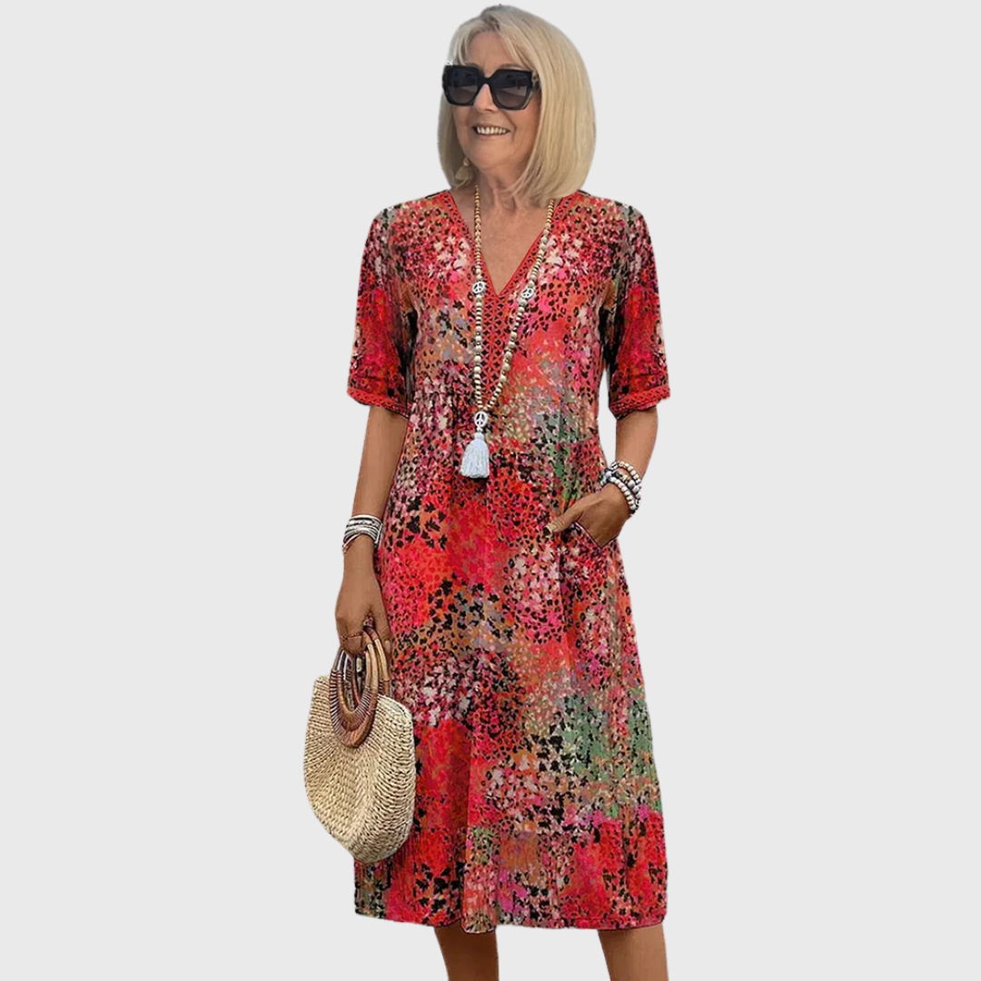 Colette | Ζωντανό Midi Φόρεμα