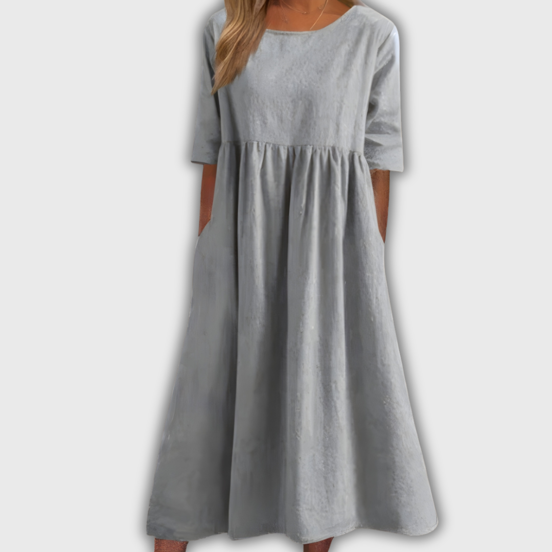 Σοφία | Φόρεμα σε Μπλε Αρμονία