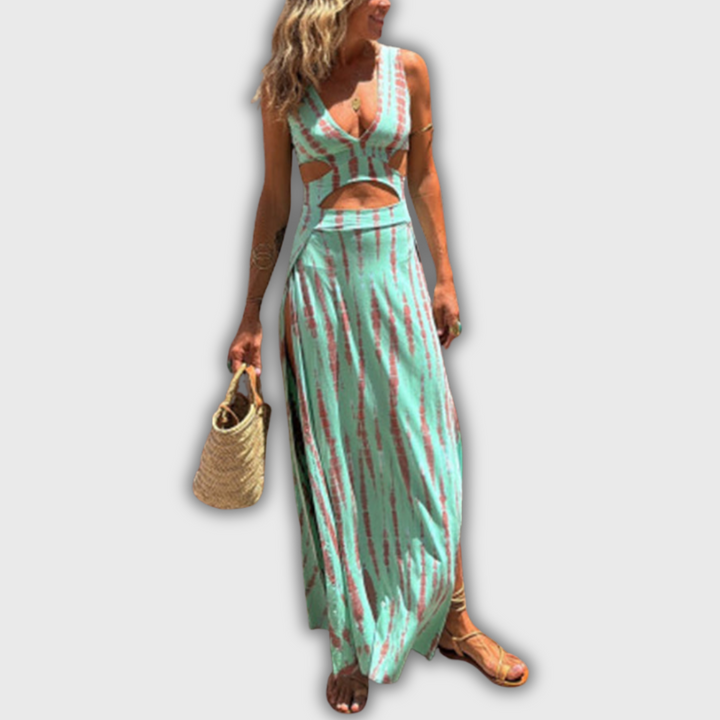 Bianca – Φόρεμα με Βαθύ Ντεκολτέ και Κοπές