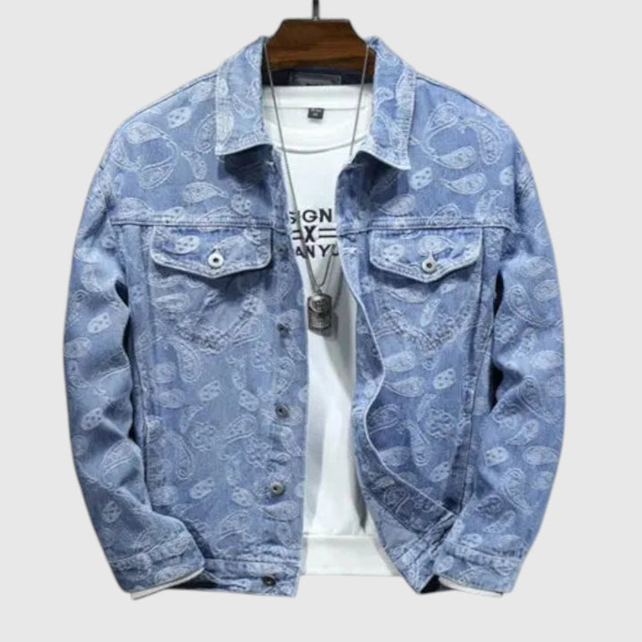 Τζον - Ανδρικό τζιν μπουφάν