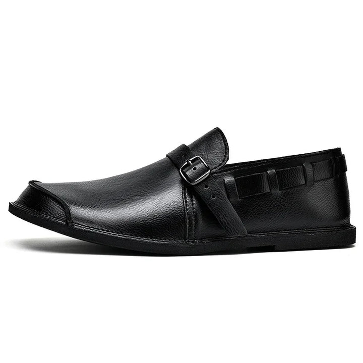 Σφιχτά Δερμάτινα Loafers