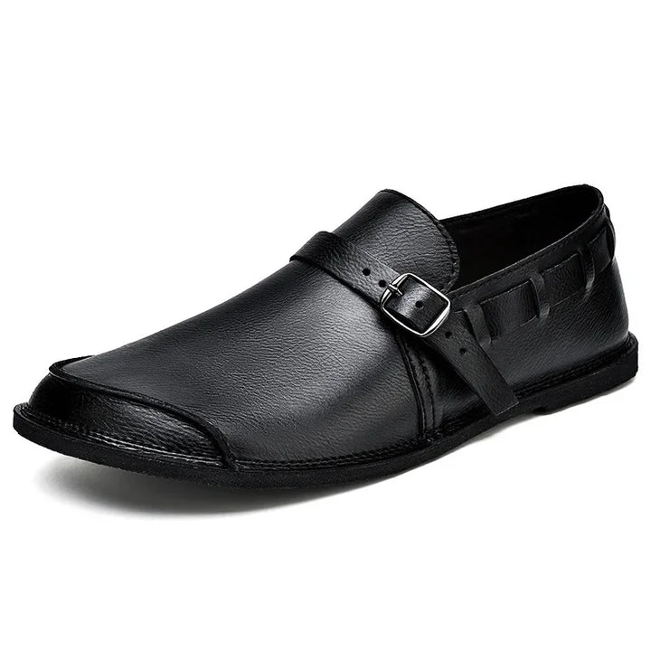 Σφιχτά Δερμάτινα Loafers