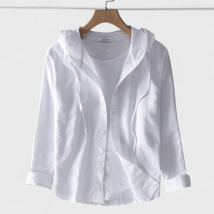 Αλένα - Ελαφριά μπλούζα με κουκούλα