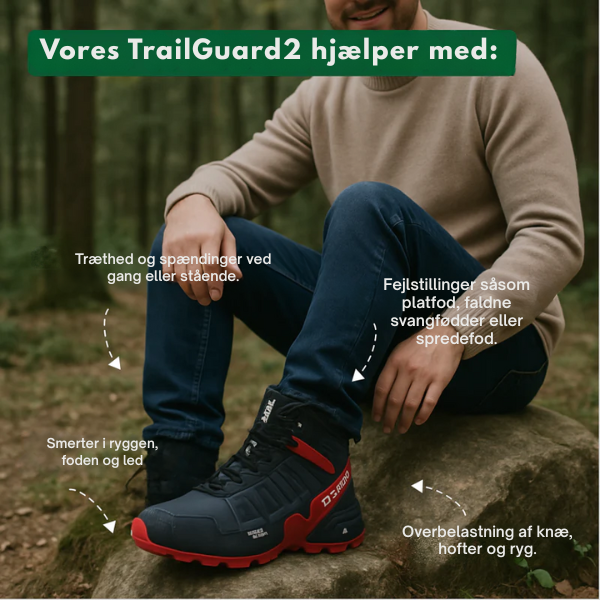 TrailGuard™ 2.0 | Ορθοπεδικό, αδιάβροχο παπούτσι εξωτερικού χώρου