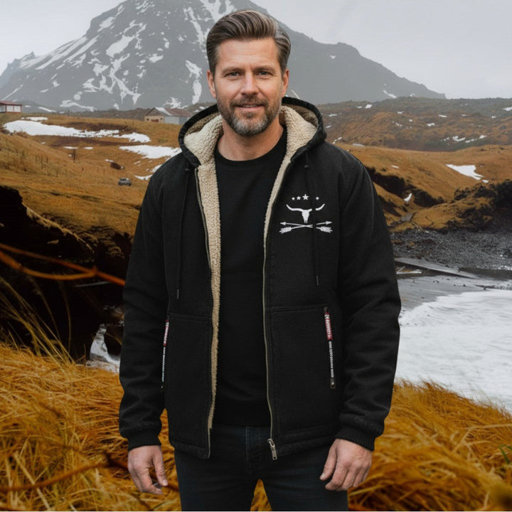 Yellowstone™ | Στυλάτη ράντσο-ζακέτα με κουκούλα