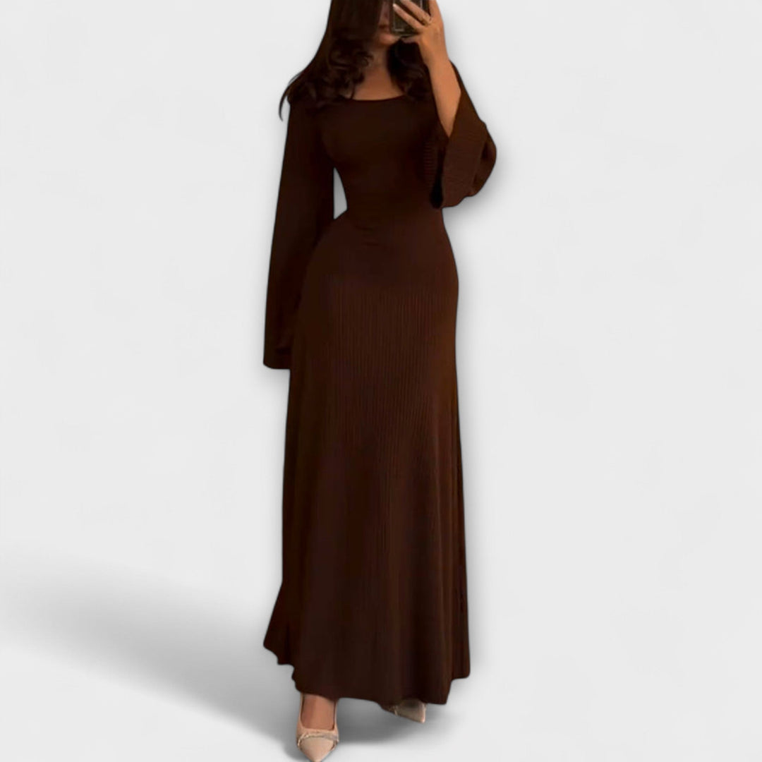 Jocelyn - Στυλάτη Πλεκτή Φόρμα με Λεπτομέρεια στη Μέση