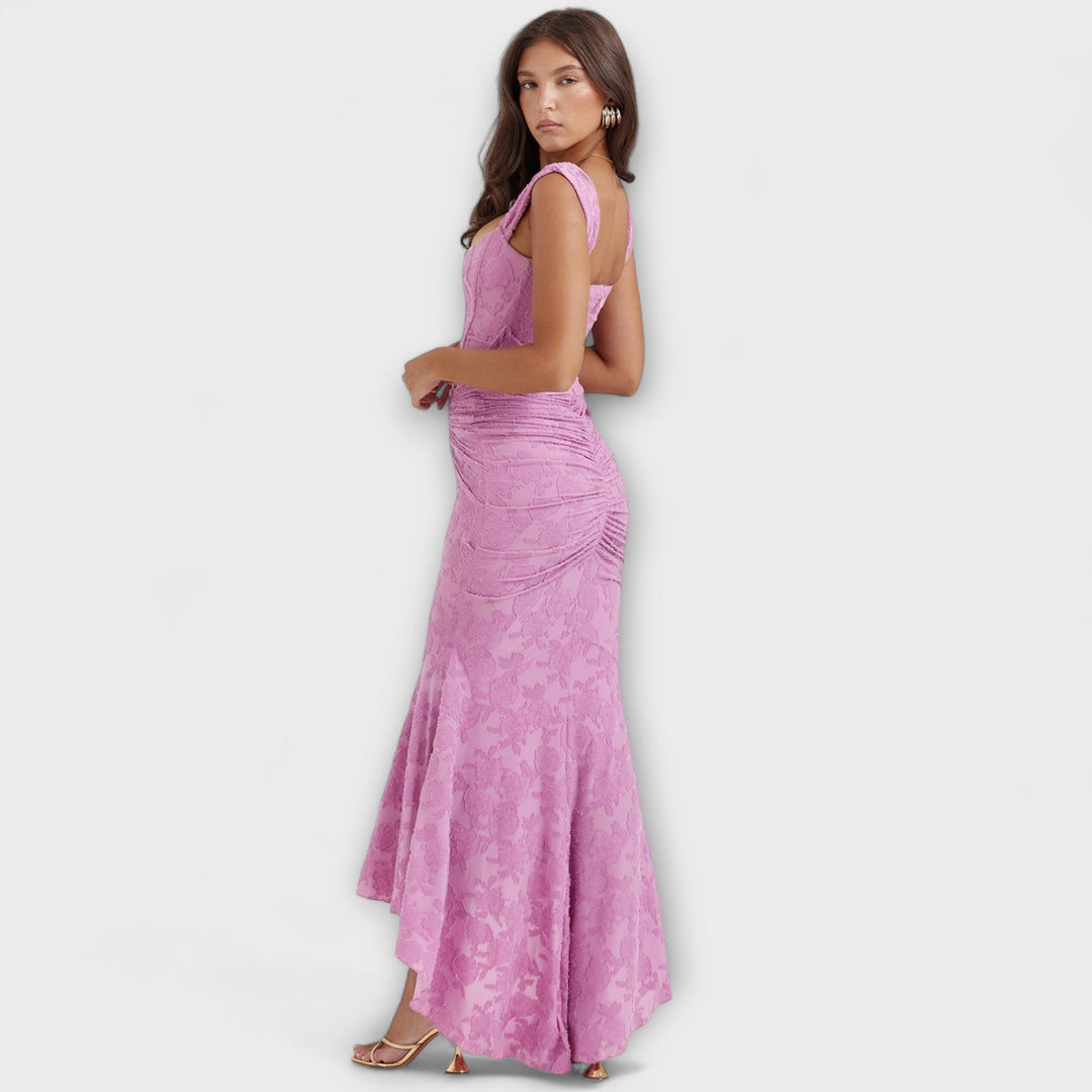 Renske - Κομψό και Εκλεπτυσμένο Φόρεμα με Κορσέ