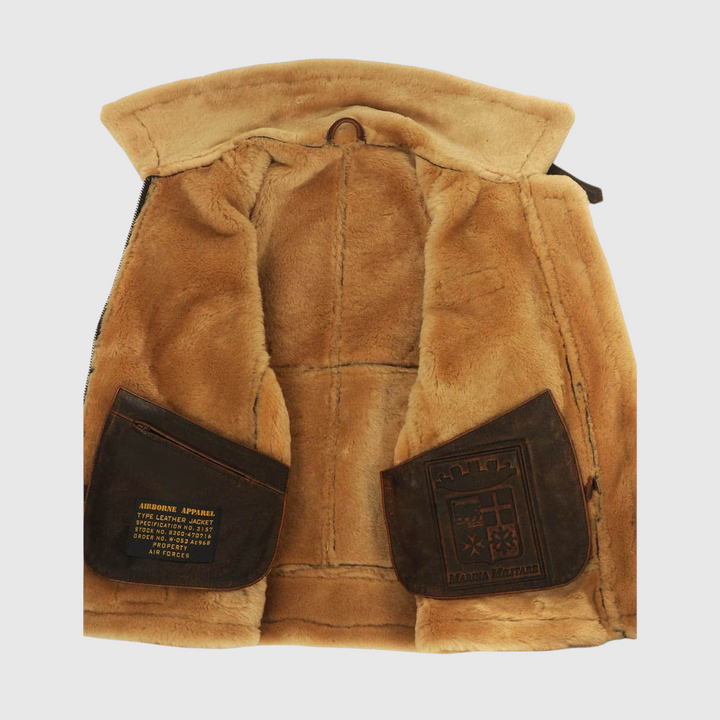 LIBUŠE – Κλασικό πιλοτικό μπουφάν