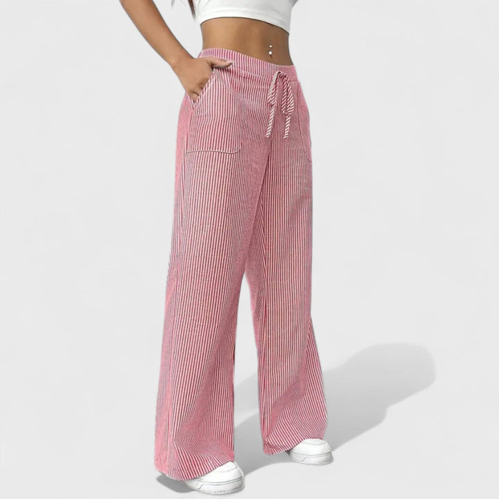 Ντομινίκ - Άνετα Φαρδιά Παντελόνια