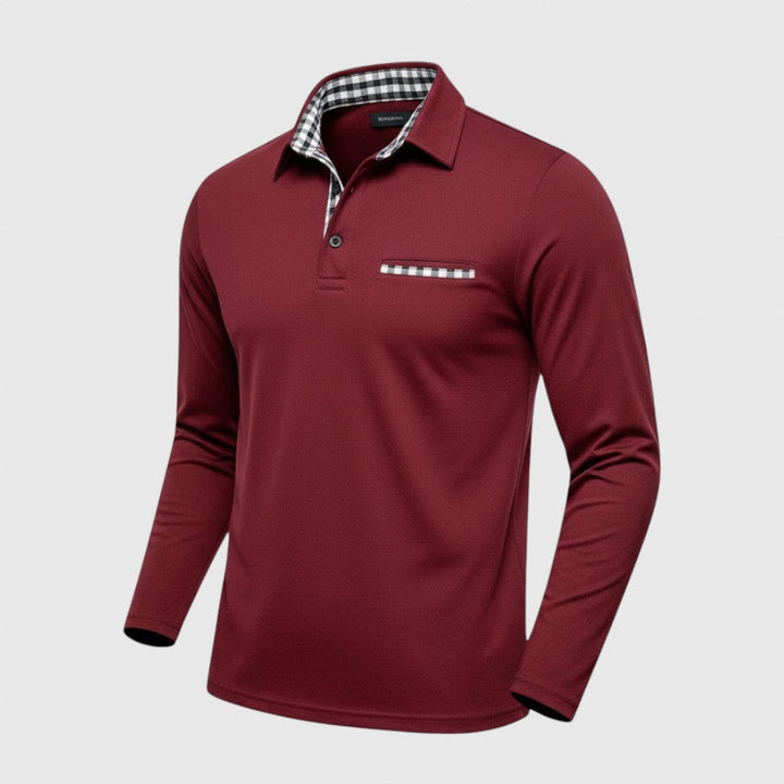 Ιβάν - Πόλο πουκάμισο με μακριά μανίκια