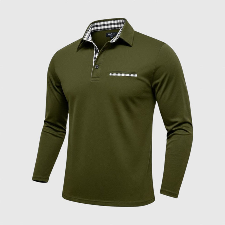 Ιβάν - Πόλο πουκάμισο με μακριά μανίκια