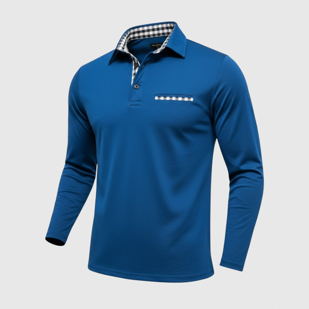 Ιβάν - Πόλο πουκάμισο με μακριά μανίκια