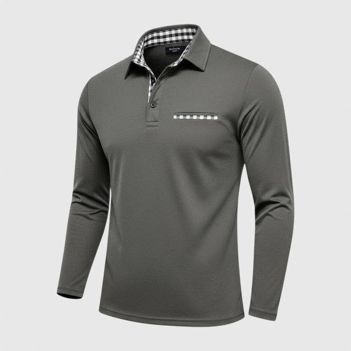 Ιβάν - Πόλο πουκάμισο με μακριά μανίκια