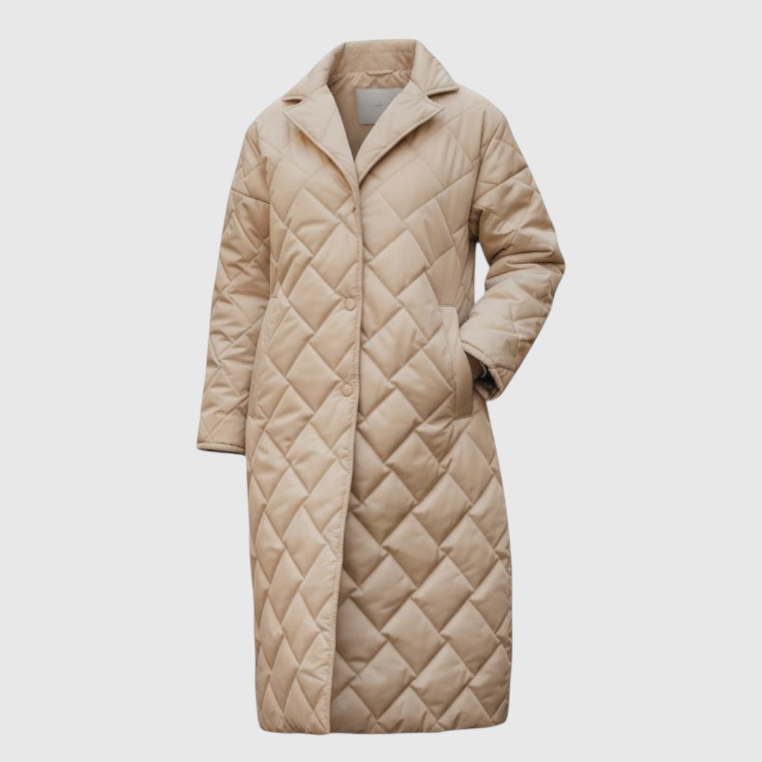 Οφίρα – Παλτό Διαμάντι με λεοπάρδαλη επένδυση