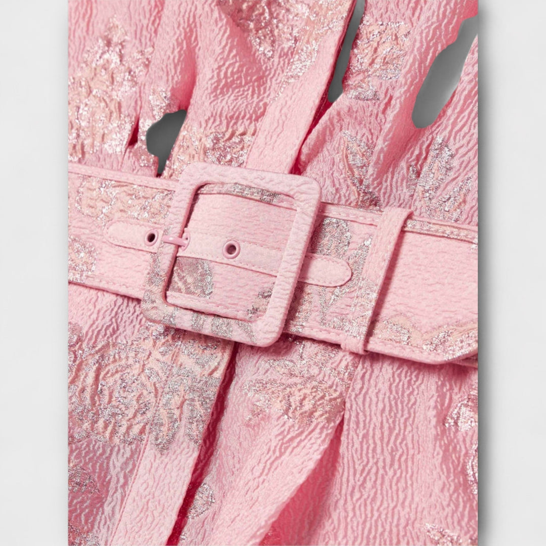 Αναμπέλα - Φόρεμα με Κοντά Φουσκωτά Μανίκια