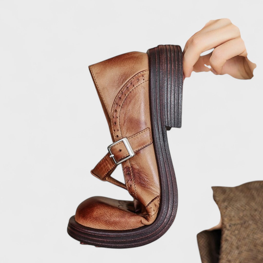 Ιρένα - ΕElegant Δερμάτινα Παπούτσια